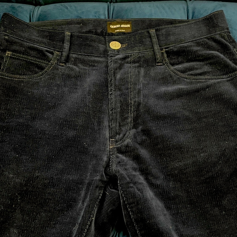 Giorgio Armani Mens corduroy jeans